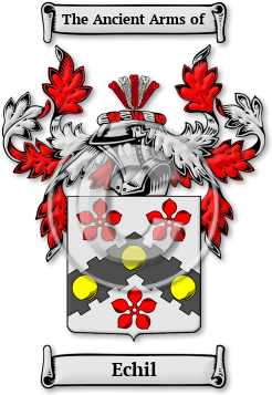 Echil Family Crest Download (JPG) Legacy Series - 600 DPI