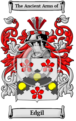 Edgil Family Crest/Coat of Arms