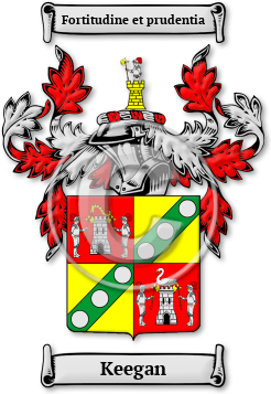 Keegan Family Crest Download (jpg) Legacy Series - 150 DPI