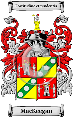 MacKeegan Family Crest/Coat of Arms