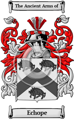 Echope Family Crest/Coat of Arms