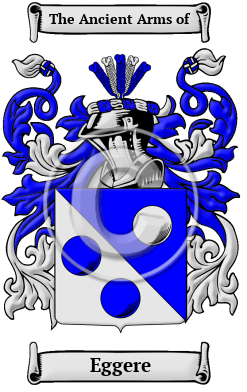 Eggere Family Crest/Coat of Arms