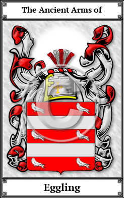 Eggling Family Crest Download (JPG)  Book Plated - 150 DPI