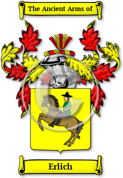 Erlich Family Crest Download (JPG) Legacy Series - 600 DPI