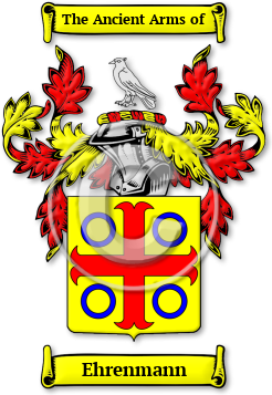 Ehrenmann Family Crest Download (JPG) Legacy Series - 300 DPI