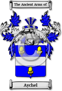 Aychel Family Crest Download (jpg) Legacy Series - 150 DPI