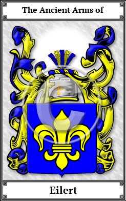 Eilert Family Crest Download (JPG)  Book Plated - 150 DPI