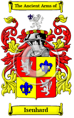 Isenhard Family Crest/Coat of Arms