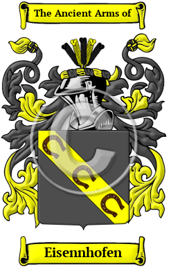 Eisennhofen Family Crest/Coat of Arms