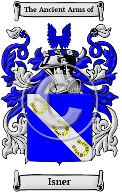 Isner Family Crest/Coat of Arms