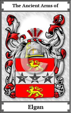 Elgan Family Crest Download (JPG)  Book Plated - 150 DPI