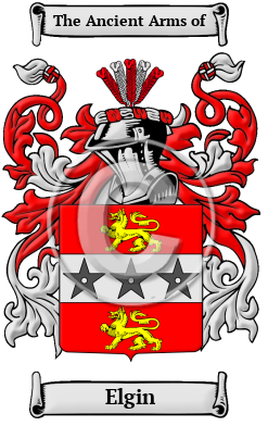 Elgin Family Crest/Coat of Arms