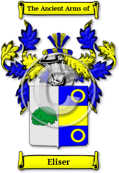 Eliser Family Crest Download (jpg) Legacy Series - 150 DPI