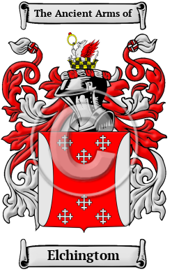 Elchingtom Family Crest/Coat of Arms