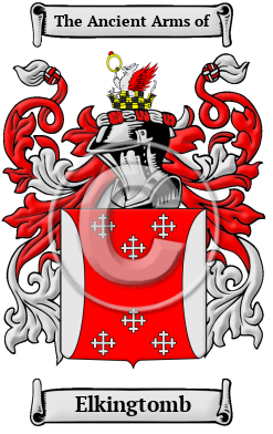 Elkingtomb Family Crest/Coat of Arms