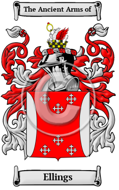 Ellings Family Crest/Coat of Arms