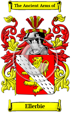 Ellerbie Family Crest/Coat of Arms