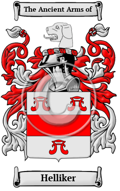 Helliker Family Crest/Coat of Arms