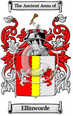 Ellinworde Family Crest/Coat of Arms