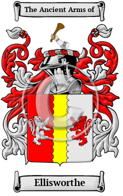 Ellisworthe Family Crest/Coat of Arms