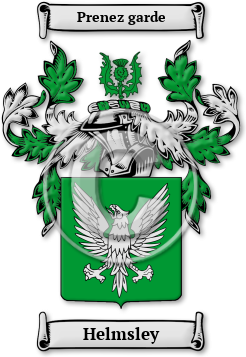 Helmsley Family Crest Download (jpg) Legacy Series - 150 DPI