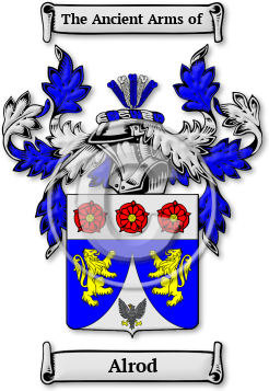 Alrod Family Crest Download (jpg) Legacy Series - 150 DPI