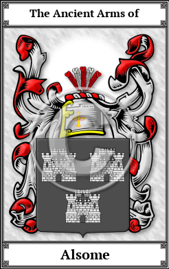 Alsome Family Crest Download (JPG)  Book Plated - 150 DPI