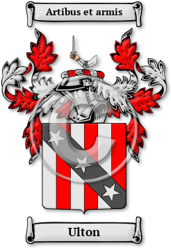Ulton Family Crest Download (jpg) Legacy Series - 150 DPI