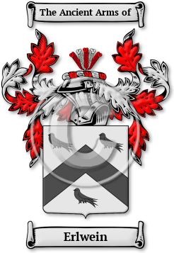 Erlwein Family Crest Download (jpg) Legacy Series - 150 DPI