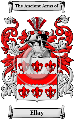 Ellay Family Crest/Coat of Arms