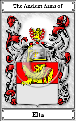 Eltz Family Crest Download (JPG)  Book Plated - 150 DPI