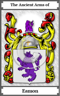 Eamon Family Crest Download (JPG) Book Plated - 600 DPI