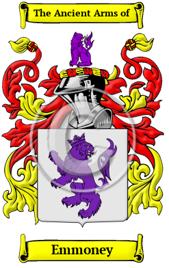 Emmoney Family Crest/Coat of Arms