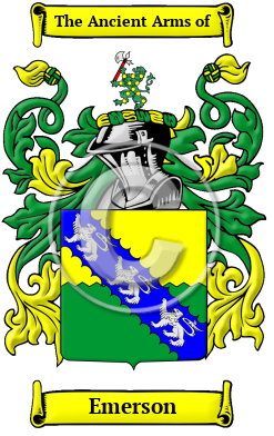 Emerson Family Crest/Coat of Arms