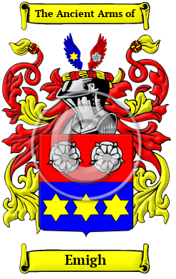 Emigh Family Crest/Coat of Arms