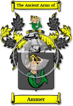 Ammer Family Crest Download (jpg) Legacy Series - 150 DPI