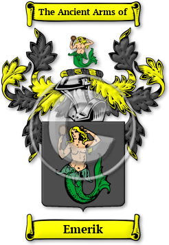 Emerik Family Crest Download (JPG) Legacy Series - 600 DPI