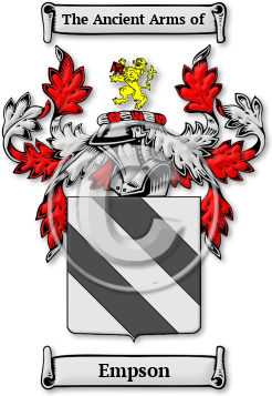 Empson Family Crest Download (jpg) Legacy Series - 150 DPI