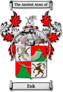 Enk Family Crest Download (JPG) Legacy Series - 600 DPI