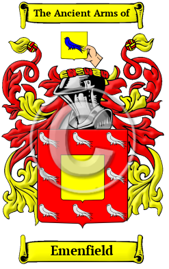 Emenfield Family Crest/Coat of Arms
