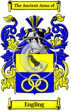Engling Family Crest/Coat of Arms