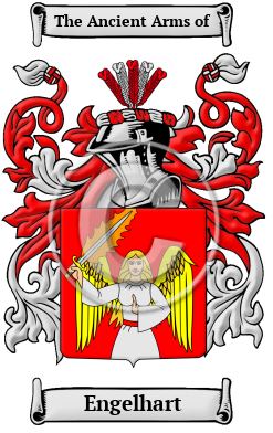 Engelhart Family Crest/Coat of Arms