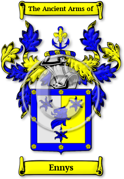 Ennys Family Crest Download (jpg) Legacy Series - 150 DPI