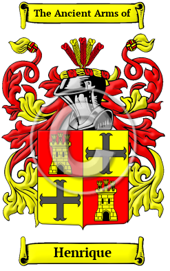 Henrique Family Crest/Coat of Arms