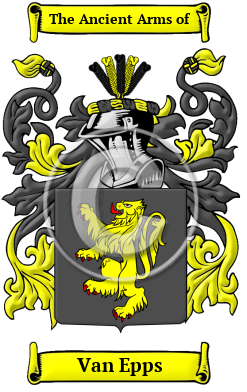 Van Epps Family Crest Download (JPG) Heritage Series - 300 DPI
