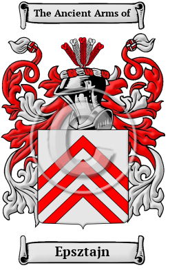 Epsztajn Family Crest/Coat of Arms