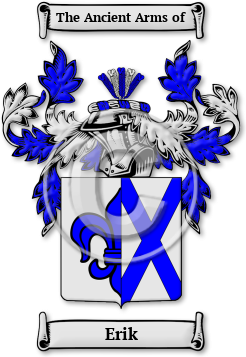 Erik Family Crest Download (JPG) Legacy Series - 600 DPI