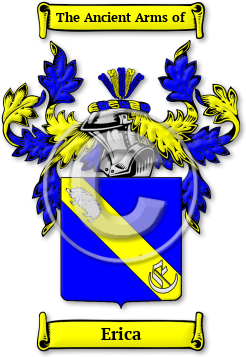 Erica Family Crest Download (JPG) Legacy Series - 600 DPI