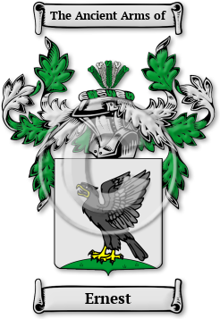 Ernest Family Crest Download (jpg) Legacy Series - 150 DPI