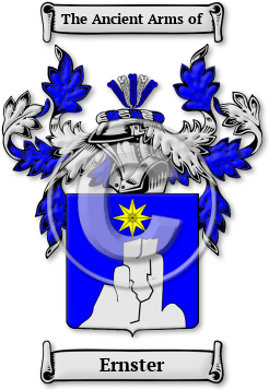 Ernster Family Crest Download (jpg) Legacy Series - 150 DPI